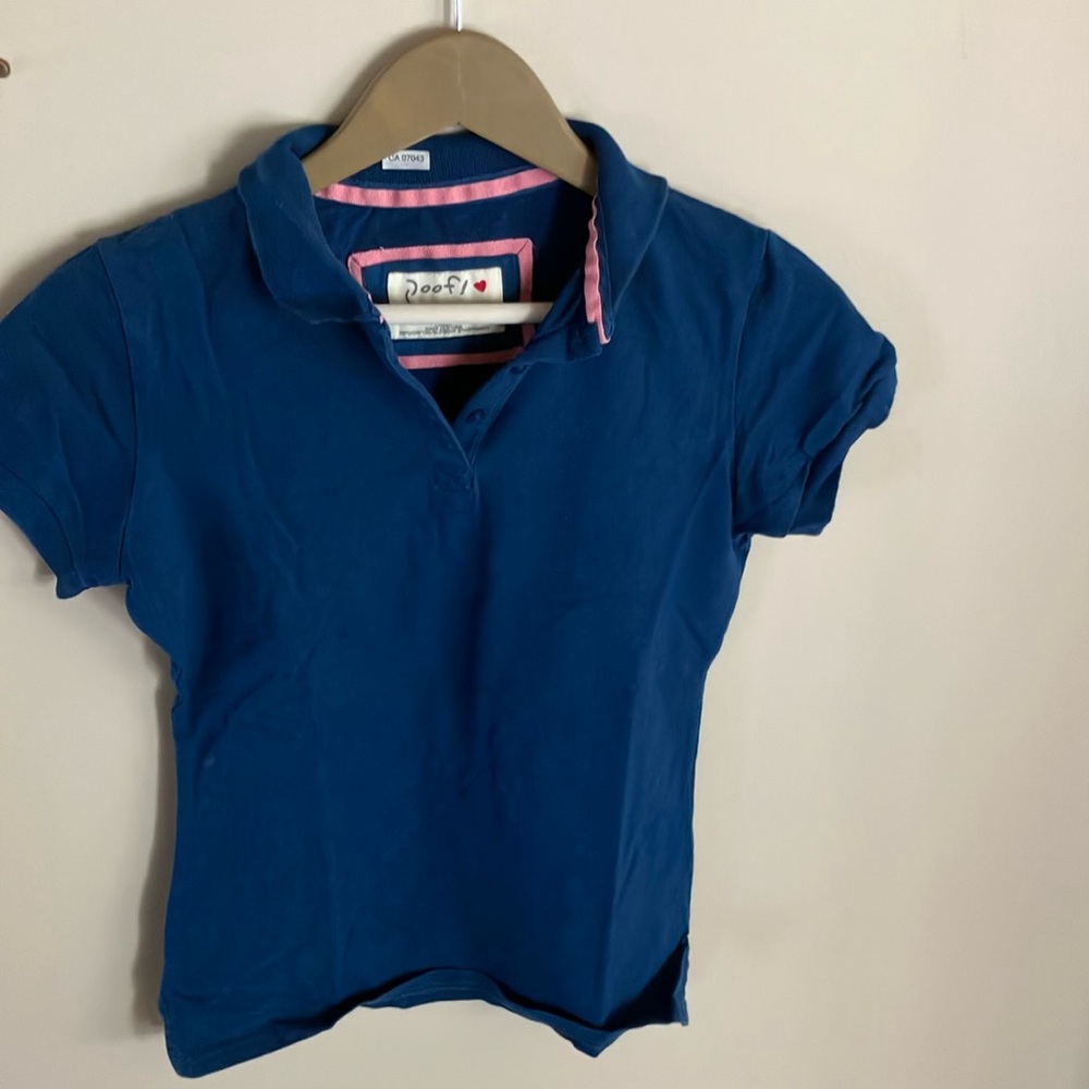 Poof! Blue Polo Shirt